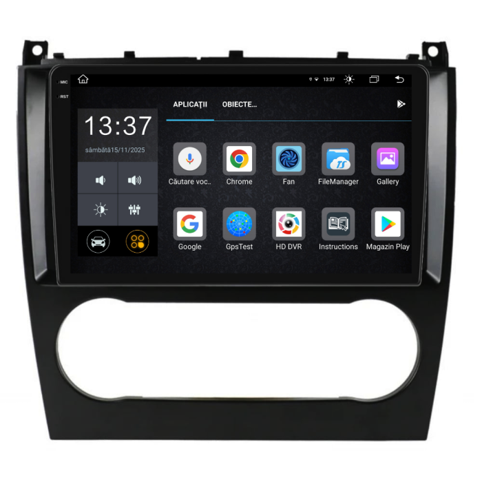 Navigatie Dedicata Mercedes C-Class W203 CLK W209 (2005 - 2009), 2K, 4Gb Ram, 64Gb Stocare, Carplay [6]