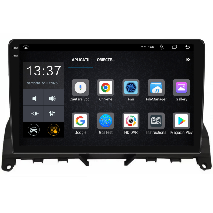 Navigatie Dedicata Mercedes C-Class W204 S204 (2006-2013), 2K, 8Gb Ram, 256Gb Stocare, Carplay [6]