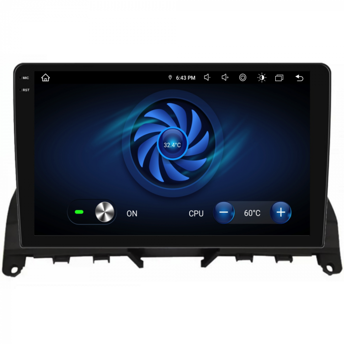 Navigatie Dedicata Mercedes C-Class W204 S204 (2006-2013), 9Inch, 2Gb Ram, 32Gb Stocare, Carplay [7]