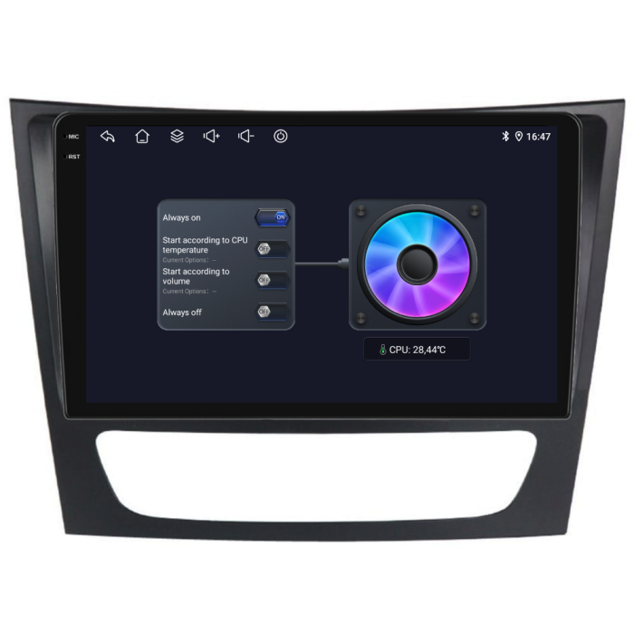 Navigatie Dedicata Mercedes E-Class W211 (2002-2010), 2K, 8Gb Ram, 256Gb Stocare, Carplay [8]