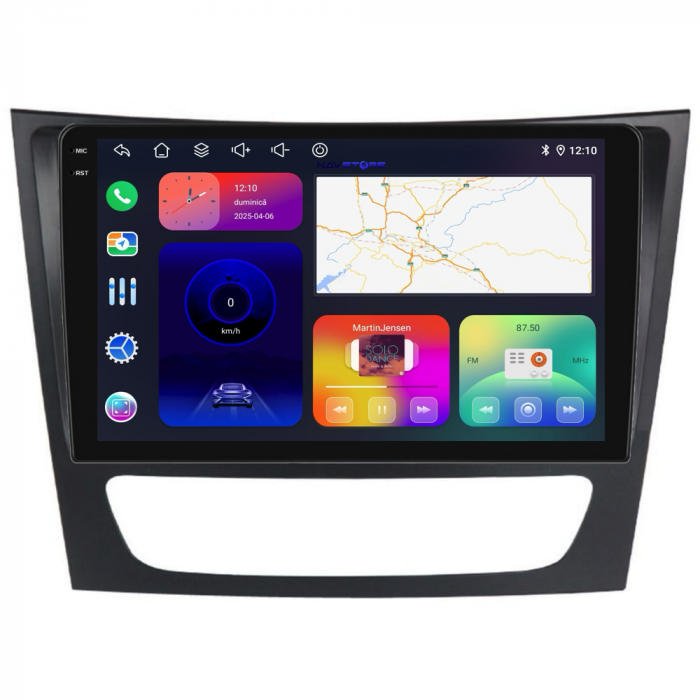 Navigatie Dedicata Mercedes E-Class W211 (2002 - 2010), 9Inch, 2Gb Ram, 32Gb Stocare, Carplay [6]