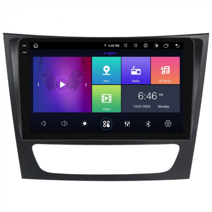 Navigatie Dedicata Mercedes E-Class W211 (2002 - 2010), 9Inch, 4Gb Ram, 64Gb Stocare, Carplay [7]