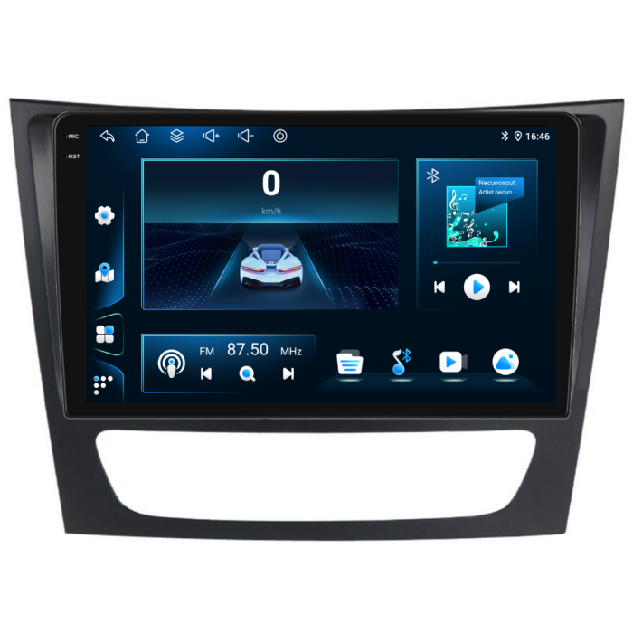 Navigatie Dedicata Mercedes E-Class W211 (2002 - 2010), 9Inch, 6Gb Ram, 128Gb Stocare, Carplay [7]