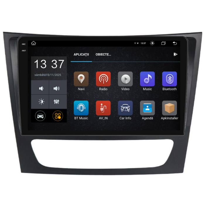 Navigatie Dedicata Mercedes E-Class W211 (2002 - 2010), 9Inch, 8Gb Ram, 256Gb Stocare, Carplay [5]