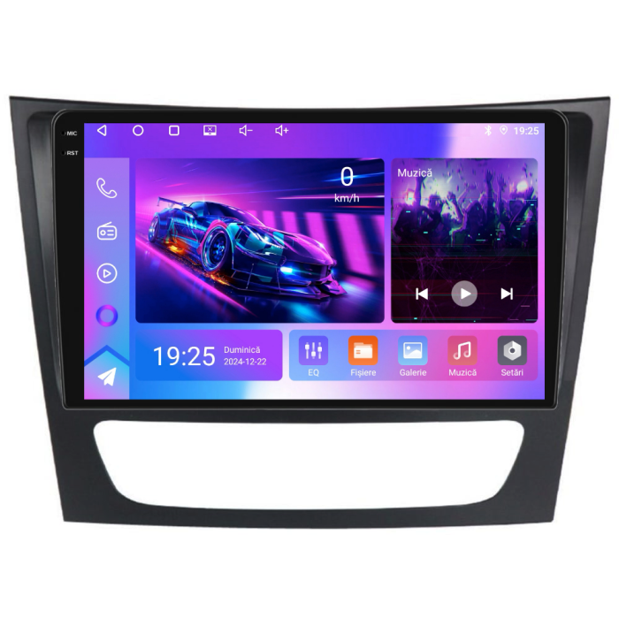 Navigatie Dedicata Mercedes E-Class W211 (2002 - 2010),QuadCore, 9Inch, 4Gb Ram, 64Gb Stocare, Carplay [8]