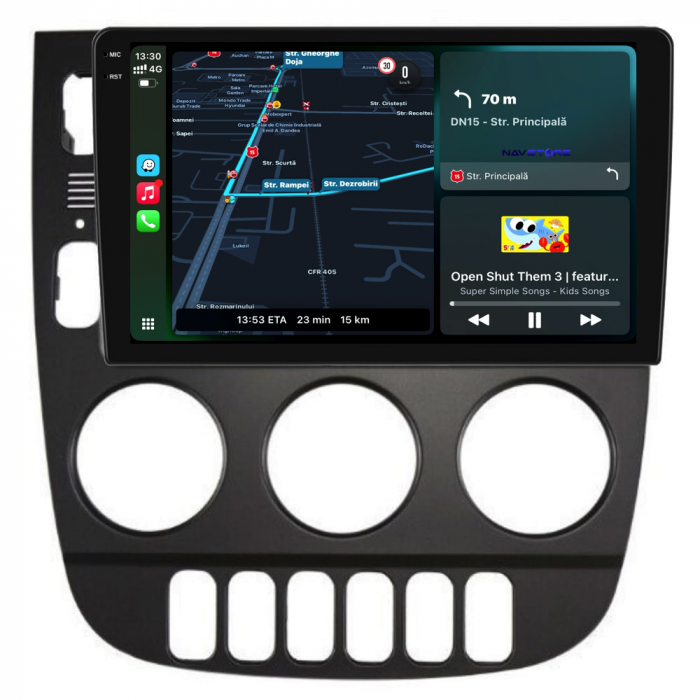 Navigatie Dedicata Mercedes ML W163 (1998-2005), 9Inch, 2Gb Ram, 32Gb Stocare, Carplay [2]