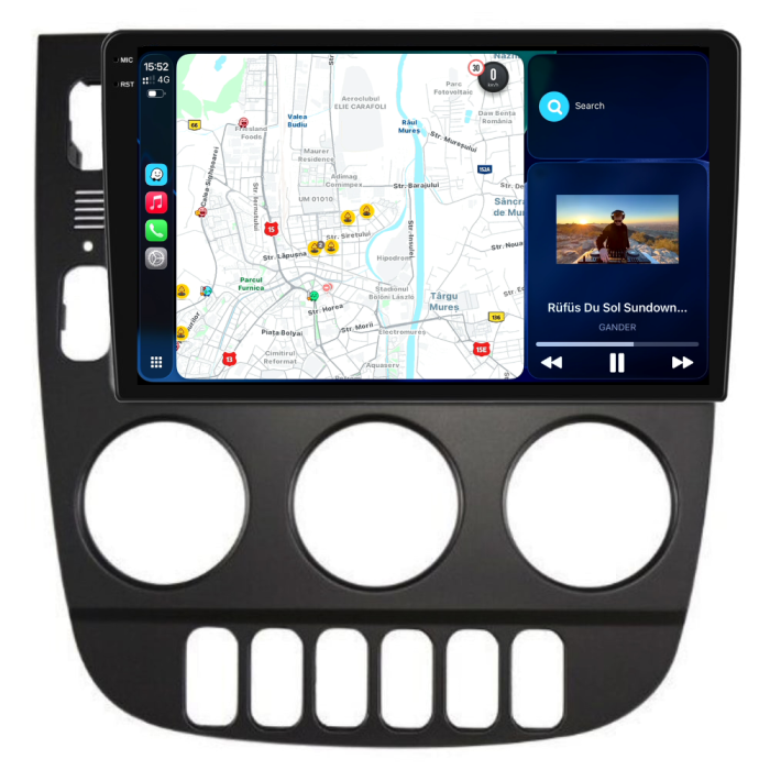 Navigatie Dedicata Mercedes ML W163 (1998-2005), 9Inch, 2Gb Ram, 32Gb Stocare, Carplay [2]