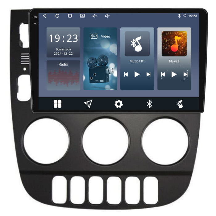 Navigatie Dedicata Mercedes ML W163 (1998-2005), 9Inch, 2Gb Ram, 32Gb Stocare, Carplay [7]