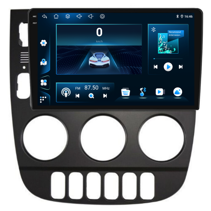 Navigatie Dedicata Mercedes ML W163 (1998-2005), 9Inch, 6Gb Ram, 128Gb Stocare, Carplay [7]