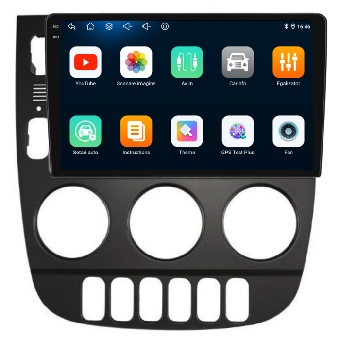 Navigatie Dedicata Mercedes ML W163 (1998-2005), 9Inch, 6Gb Ram, 128Gb Stocare, Carplay [6]