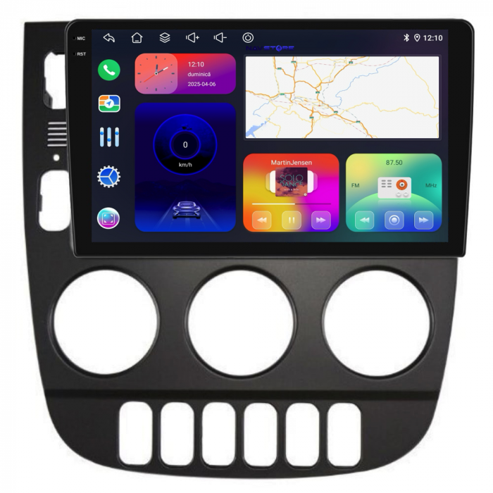 Navigatie Dedicata Mercedes ML W163 (1998-2005),QuadCore, 9Inch, 4Gb Ram, 64Gb Stocare, Carplay [6]