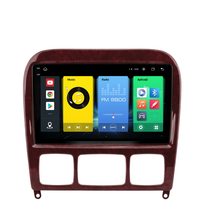 Navigatie Dedicata Mercedes S-Class W220 (1998-2005), 2K, 4Gb Ram, 64Gb Stocare, Carplay [7]