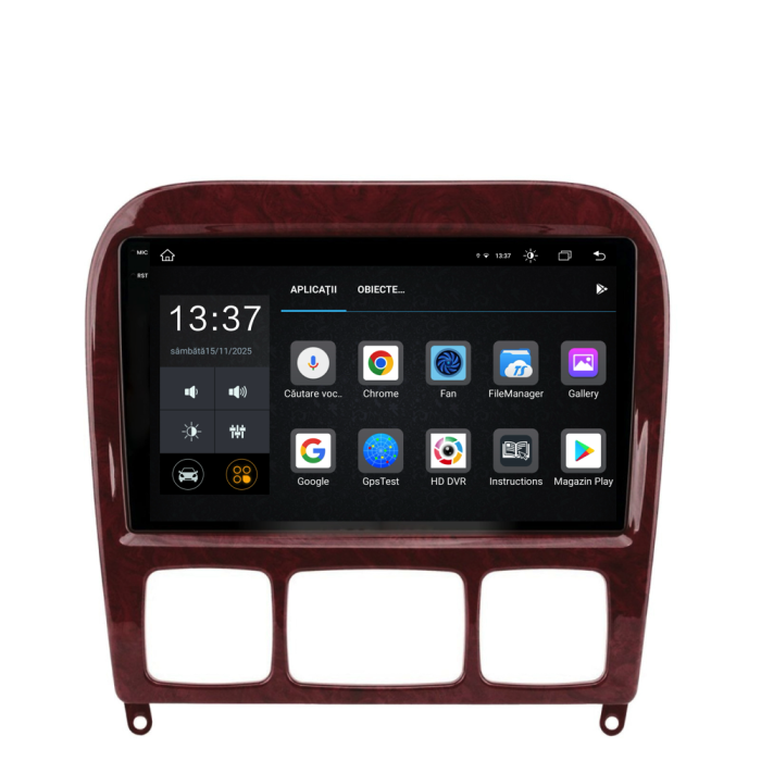 Navigatie Dedicata Mercedes S-Class W220 (1998-2005), 2K, 8Gb Ram, 256Gb Stocare, Carplay [6]