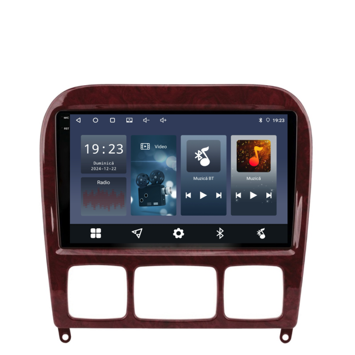 Navigatie Dedicata Mercedes S-Class W220 (1998-2005), 9Inch,QuadCore, 4Gb Ram, 64Gb Stocare, Carplay [7]