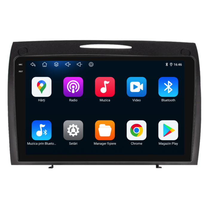 Navigatie Dedicata Mercedes SLK (2004-2011),QuadCore, 9Inch, 4Gb Ram, 64Gb Stocare, Carplay [6]