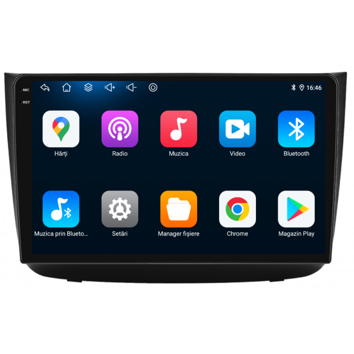 Navigatie Dedicata Mercedes Viano (2006 - 2015), 10Inch, 6Gb Ram, 128Gb Stocare, Carplay [5]