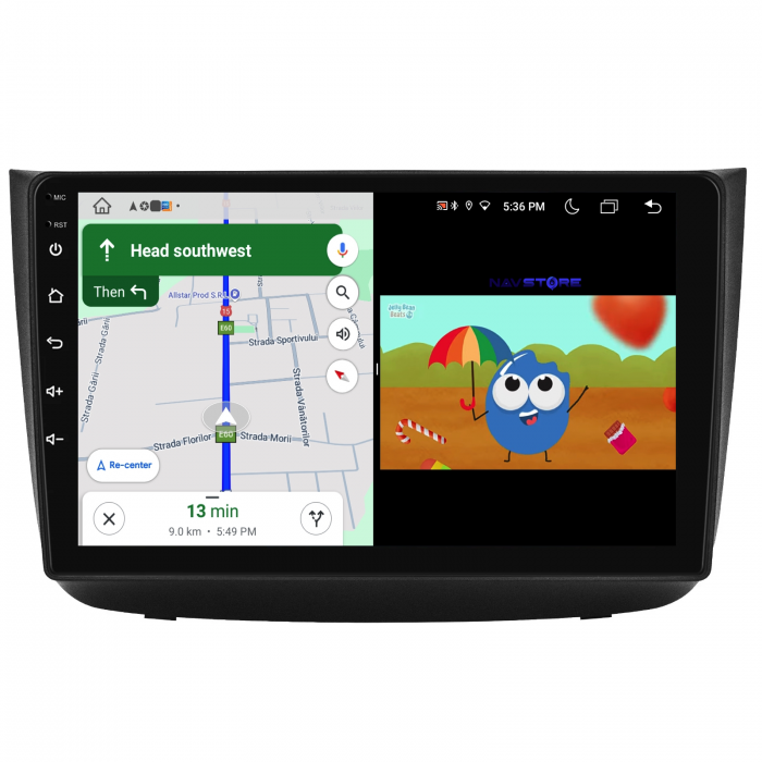 Navigatie Dedicata Mercedes Vito, Viano (2005-2015), 10Inch, 4Gb Ram, 64Gb Stocare, Carplay [5]