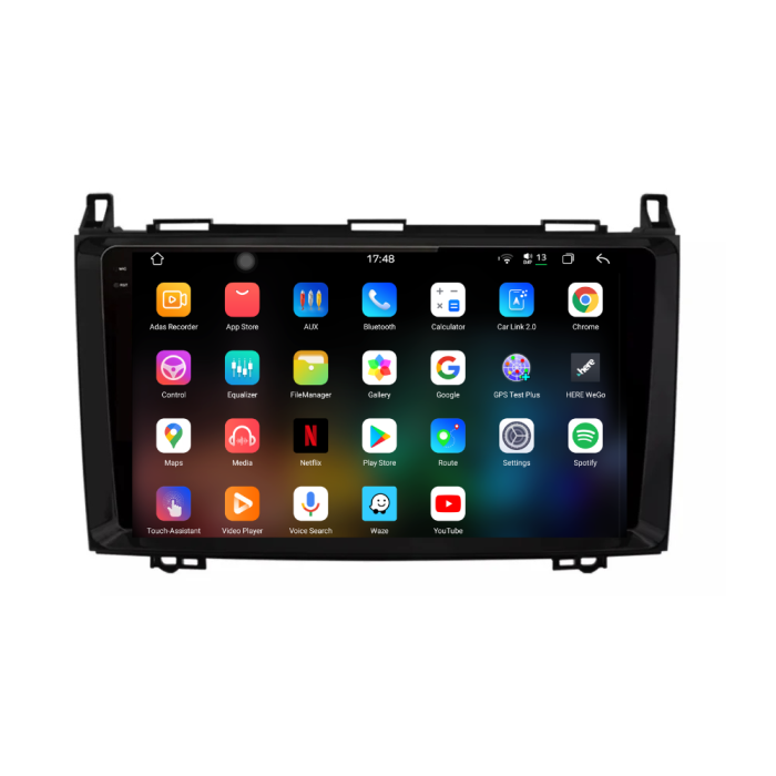 Navigatie Dedicata Mercedes Vito Sprinter Viano B200 A B Class (2005-2012), 2K, 12Gb Ram, 256Gb Stocare, Carplay [3]