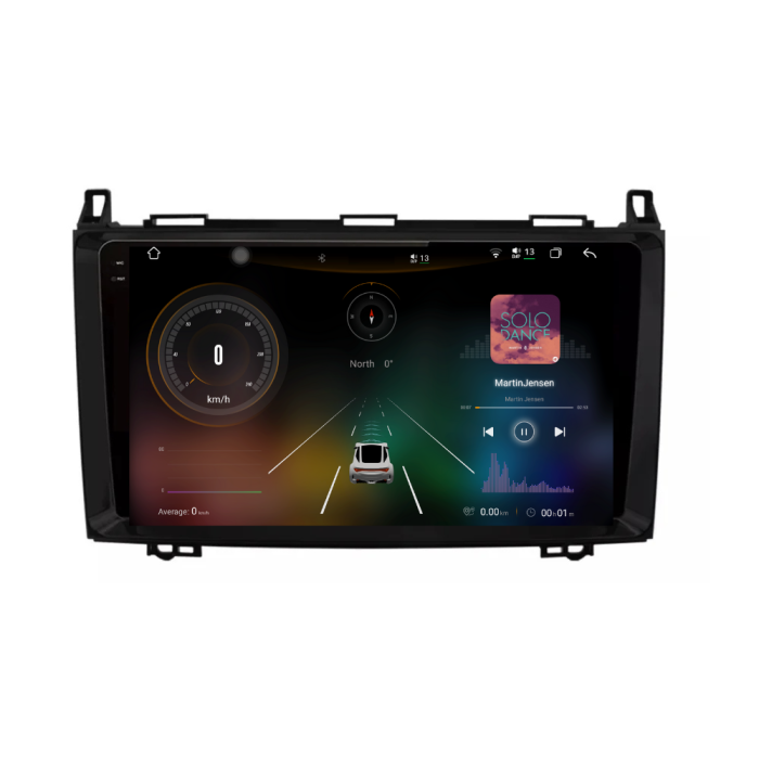 Navigatie Dedicata Mercedes Vito Sprinter Viano B200 A B Class (2005-2012), 2K, 12Gb Ram, 256Gb Stocare, Carplay [2]
