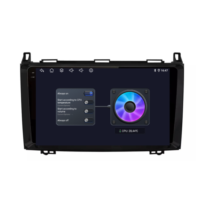 Navigatie Dedicata Mercedes Vito Sprinter Viano B200 A B Class (2005-2012), 2K, 4Gb Ram, 64Gb Stocare, Carplay [8]