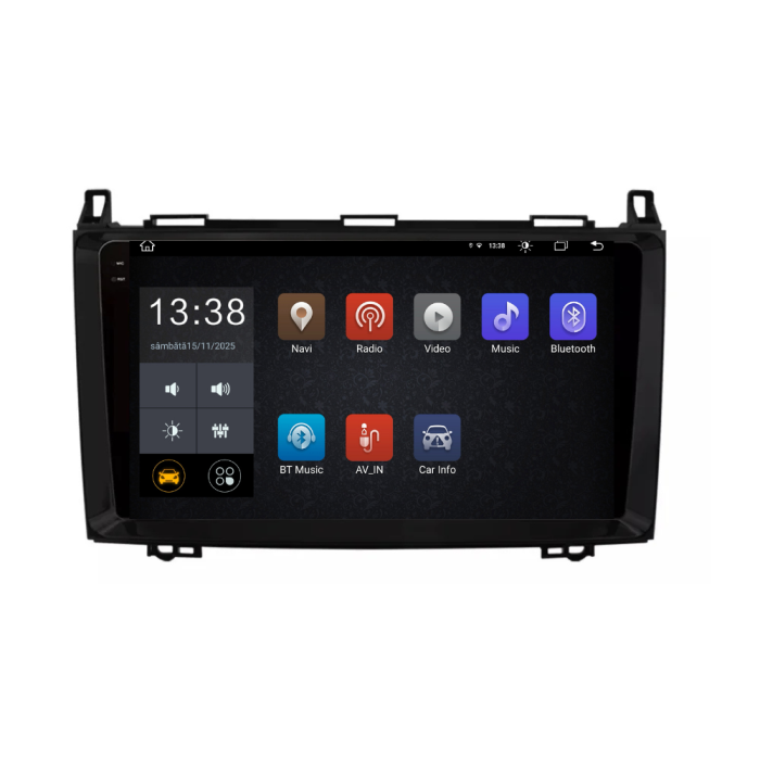 Navigatie Dedicata Mercedes Vito Sprinter Viano B200 A B Class (2005-2012), 2K, 4Gb Ram, 64Gb Stocare, Carplay [4]