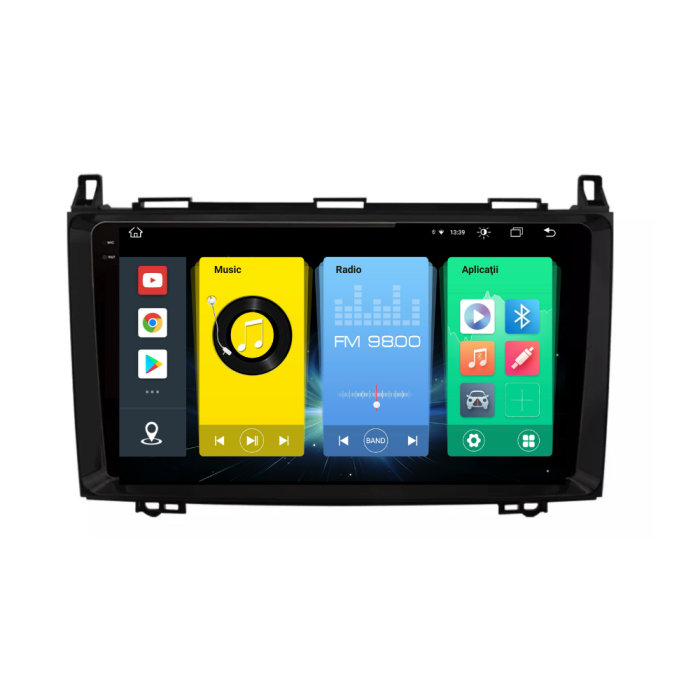 Navigatie Dedicata Mercedes Vito Sprinter Viano B200 A B Class (2005-2012), 2K, 8Gb Ram, 256Gb Stocare, Carplay [7]