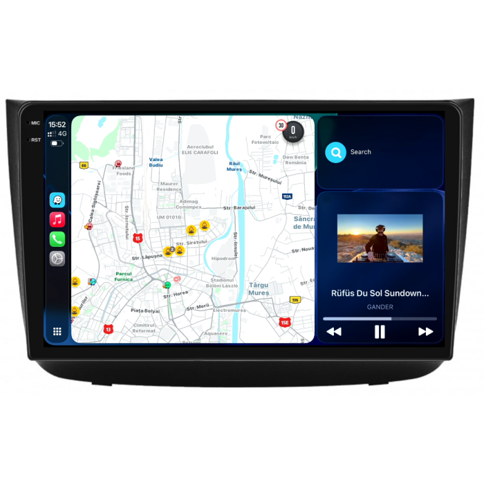 Navigatie Dedicata Mercedes Vito, Viano (2005-2015), 10Inch, 6Gb Ram, 128Gb Stocare, Carplay [2]