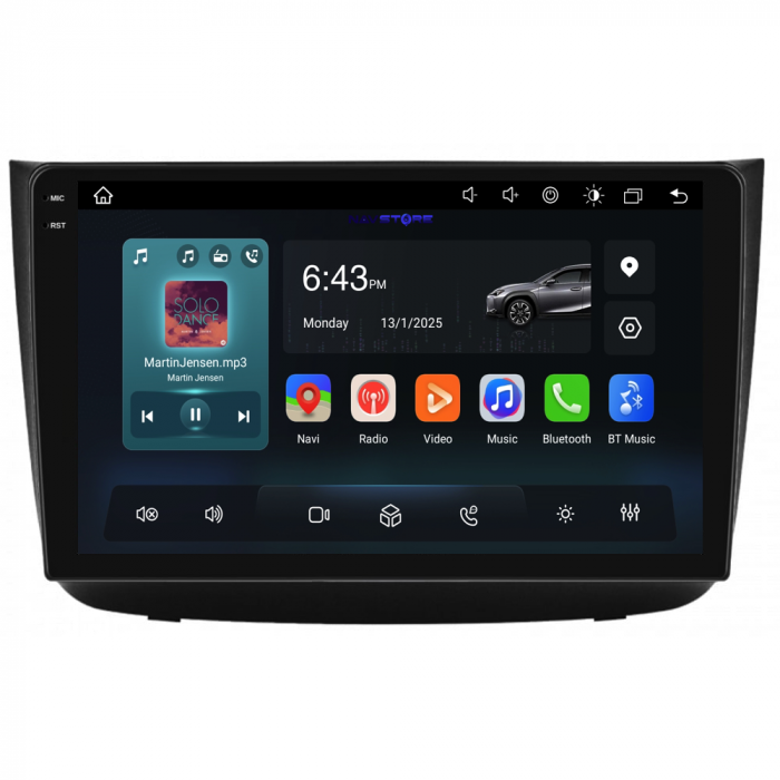 Navigatie Dedicata Mercedes Vito, Viano (2005-2015),QuadCore, 10Inch, 4Gb Ram, 64Gb Stocare, Carplay [5]