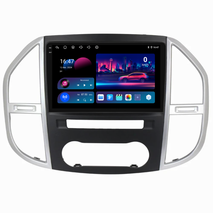 Navigatie Dedicata Mercedes Vito W447 (2014-2021), 10Inch, 6Gb Ram, 128Gb Stocare, Carplay [4]