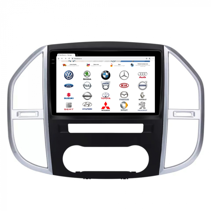 Navigatie Dedicata Mercedes Vito W447 (2014-2021), Display 2K, 8Gb Ram, 256Gb Stocare, Bluetooth, WiFi, Carplay [6]