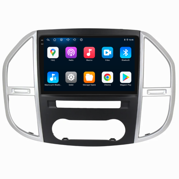 Navigatie Dedicata Mercedes Vito W447 (2014-2021),QuadCore, 10Inch, 4Gb Ram, 64Gb Stocare, Carplay [5]