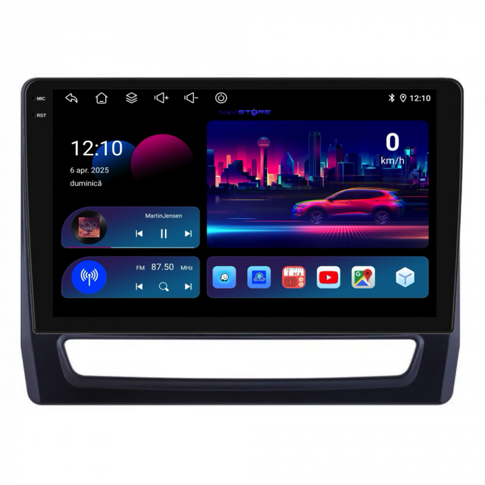 Navigatie Dedicata Mitsubishi ASX 2 (2019 - 2025),QuadCore, 10Inch, 4Gb Ram, 64Gb Stocare, Carplay [4]
