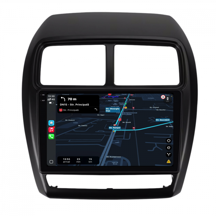 Navigatie Dedicata Mitsubishi ASX (2016 - 2019),QuadCore, 9Inch, 4Gb Ram, 64Gb Stocare, Carplay [3]