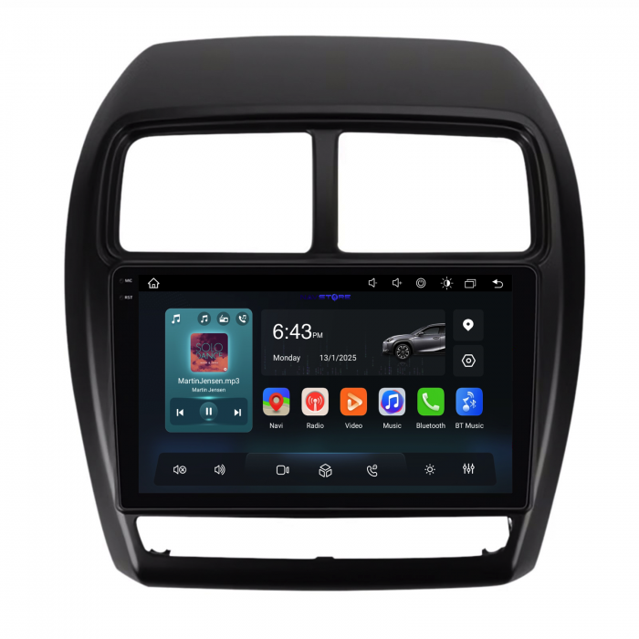 Navigatie Dedicata Mitsubishi ASX (2016 - 2019),QuadCore, 9Inch, 4Gb Ram, 64Gb Stocare, Carplay [5]