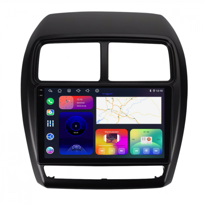 Navigatie Dedicata Mitsubishi ASX (2016 - 2019),QuadCore, 9Inch, 4Gb Ram, 64Gb Stocare, Carplay [6]