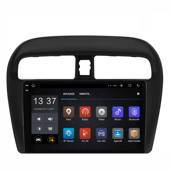 Navigatie Dedicata Mitsubishi Attrage | Mirage | Space Star (2012-2024), 2K, 8Gb Ram, 256Gb Stocare, Carplay [5]