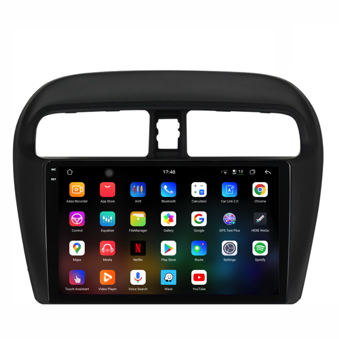 Navigatie Dedicata Mitsubishi Attrage | Mirage | Space Star (2012-2024), 2K, 12Gb Ram, 256Gb Stocare, Carplay [3]