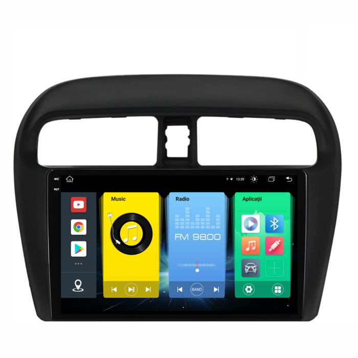Navigatie Dedicata Mitsubishi Attrage | Mirage | Space Star (2012-2024), 9Inch, 8Gb Ram, 256Gb Stocare, Carplay [7]