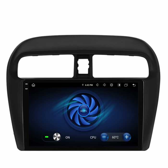 Navigatie Dedicata Mitsubishi Attrage | Mirage | Space Star (2012-2024), 2K, 12Gb Ram, 256Gb Stocare, Carplay [6]