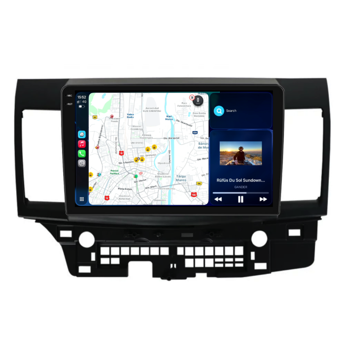 Navigatie Dedicata Mitsubishi Lancer (2007-2013), 2K, 12Gb Ram, 256Gb Stocare, Carplay [4]