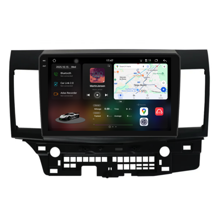 Navigatie Dedicata Mitsubishi Lancer (2007-2013), 2K, 12Gb Ram, 256Gb Stocare, Carplay [1]
