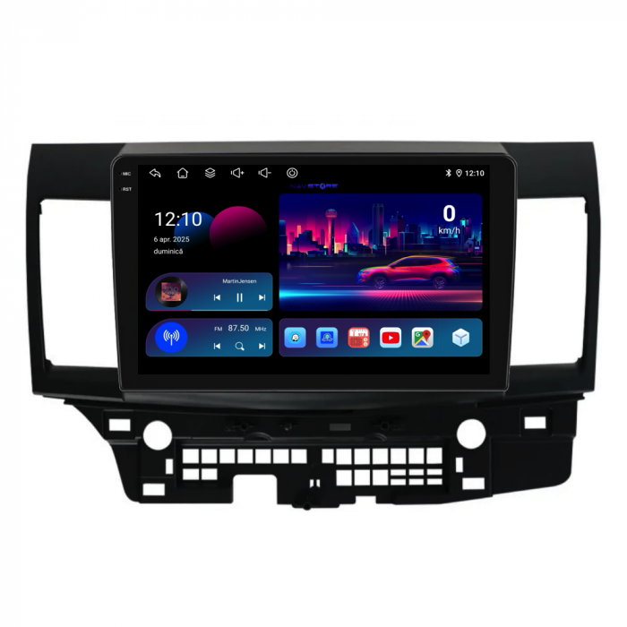 Navigatie Dedicata Mitsubishi Lancer (2007-2013), 9Inch, 8Gb Ram, 256Gb Stocare, Carplay [4]