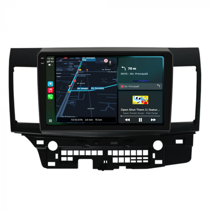 Navigatie Dedicata Mitsubishi Lancer (2007-2013), 9Inch, 8Gb Ram, 256Gb Stocare, Carplay [2]