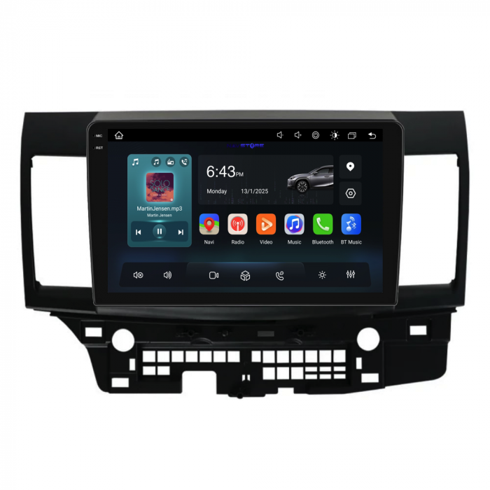 Navigatie Dedicata Mitsubishi Lancer (2007-2013), 9Inch, 8Gb Ram, 256Gb Stocare, Carplay [5]