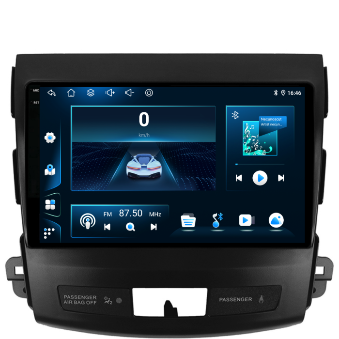 Navigatie Dedicata Mitsubishi Outlander (2005-2011), 9Inch, 4Gb Ram, 64Gb Stocare, Carplay [7]