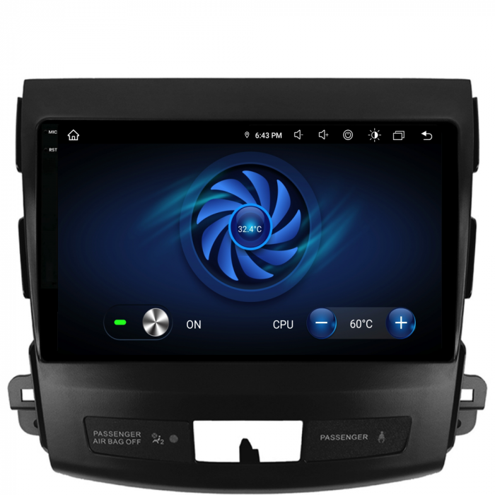 Navigatie Dedicata Mitsubishi Outlander (2005-2011), 2K, 8Gb Ram, 256Gb Stocare, Carplay [8]