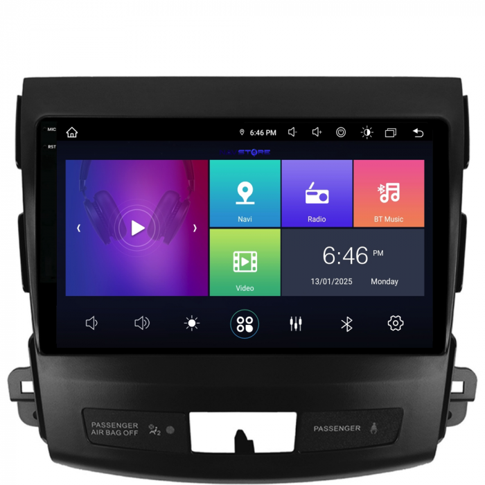Navigatie Dedicata Mitsubishi Outlander (2005-2011), 2K, 8Gb Ram, 256Gb Stocare, Carplay [7]