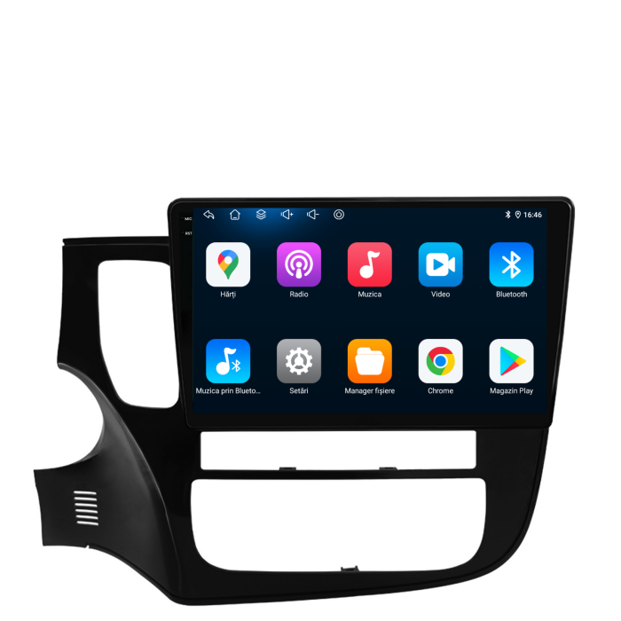 Navigatie Dedicata Mitsubishi Outlander (2013-2019), 10Inch, 4Gb Ram, 64Gb Stocare, Carplay [5]