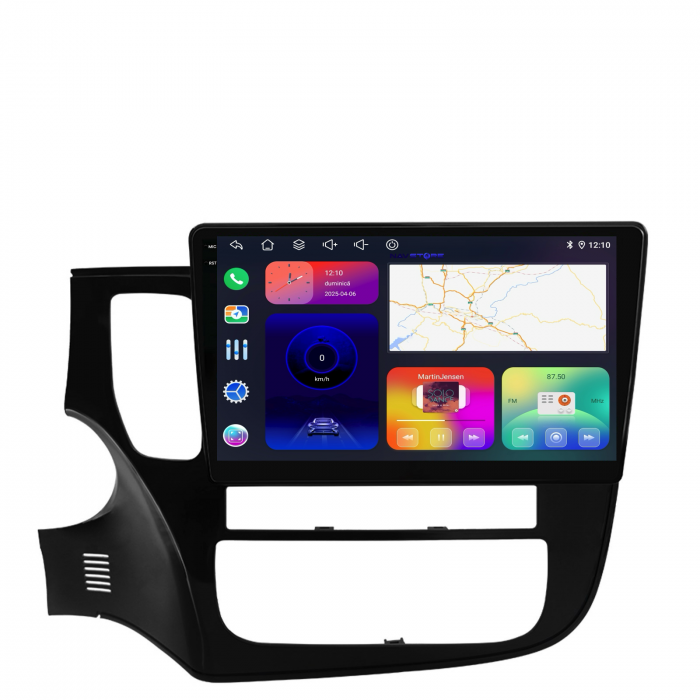Navigatie Dedicata Mitsubishi Outlander (2013-2019),QuadCore, 9Inch, 4Gb Ram, 64Gb Stocare, Carplay [6]