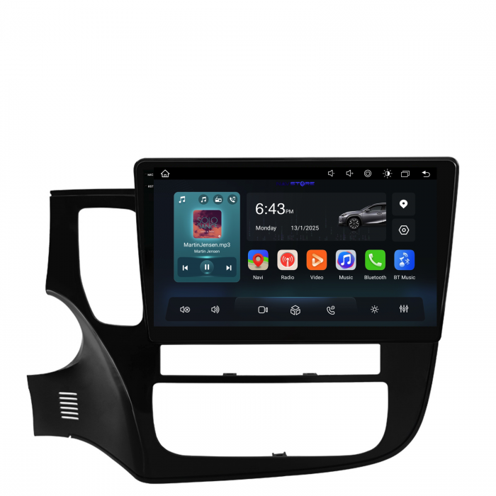 Navigatie Dedicata Mitsubishi Outlander (2013-2019),QuadCore, 9Inch, 4Gb Ram, 64Gb Stocare, Carplay [5]